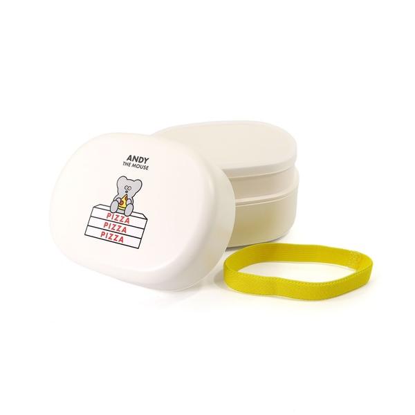 弁当箱 「 ねずみのANDY 」 オーバルランチボックス　adlw-7596 7597　LSI