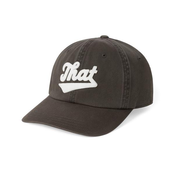 キャップ 帽子 メンズ Overdyed That Applique Cap メンズ レディース
