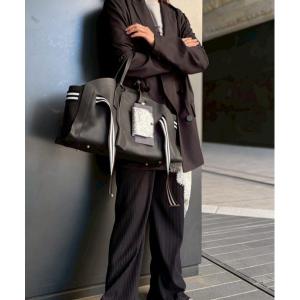 トートバッグ 「atneK」ラインベルトトートバッグ レディース メンズ