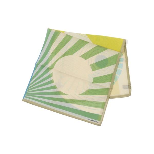 スカーフ バンダナ TOMORROWLAND コットンシルク プリントスカーフ メンズ