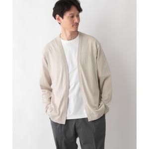 「GLOBAL WORK」 カーディガン SMALL グレイッシュベージュ メンズ