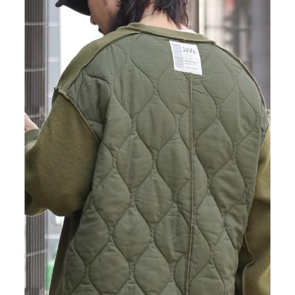 「Java」 スウェットカットソー SMALL カーキ メンズ