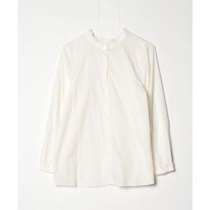 「GLOBAL WORK」 長袖ブラウス M ホワイト レディース