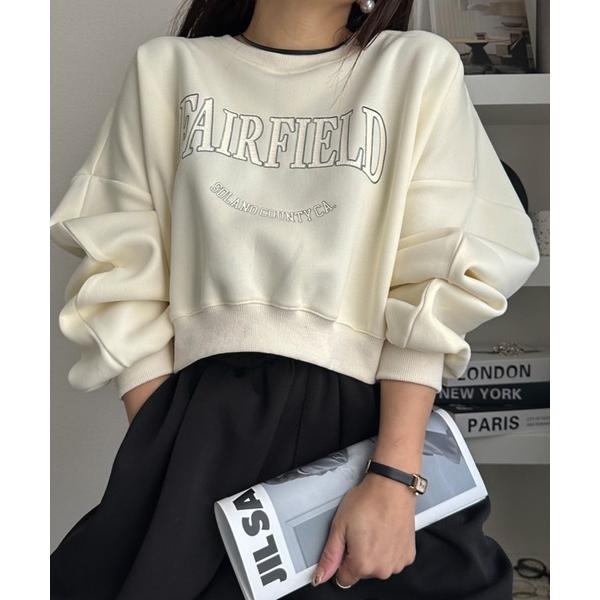 トレーナー スウェット カレッジロゴスウェットトレーナー レディース