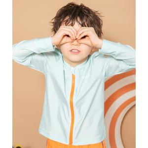 uvカット ラッシュガード 「水着 / SWIM」長袖ラッシュガード キッズ 子供 男の子 女の子