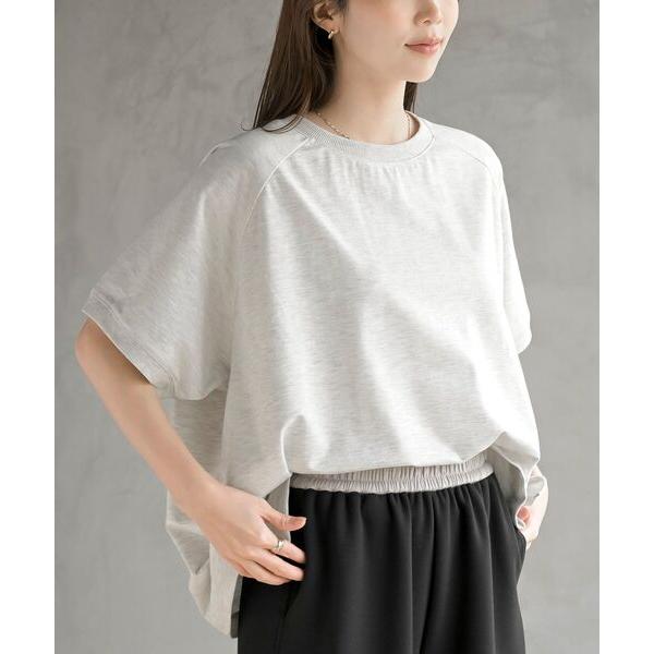 トレーナー スウェット ＢＩＧシルエットミニ裏毛プルオーバー レディース