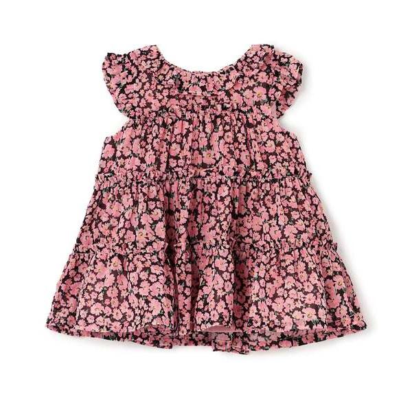 チュニック プチフルールティアードチュニック キッズ 子供服 女の子