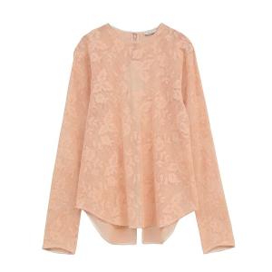 ブラウス シャツ 「CLANE/クラネ」BACK DESIGN FLOWER LACE TOPS/バックデザインフラワートップス レディース