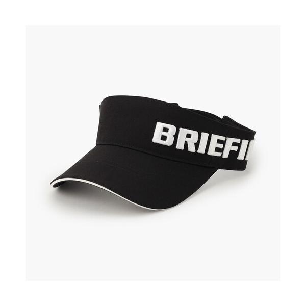 サンバイザー 「BRIEFING GOLF／ブリーフィングゴルフ」MEN’S ROUND LOGO ...