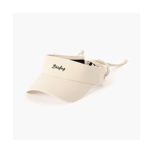 ゴルフ 「BRIEFING GOLF／ブリーフィングゴルフ」WOMEN’S SMALL LOGO RIBBON VISOR レディース｜ZOZOTOWN Yahoo!店
