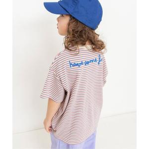 tシャツ 「リンク」ミジンボーダー半袖Tシャツ ...の商品画像