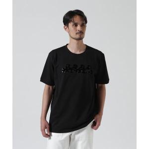 tシャツ muta MARINE/ムータ マリン/別注フロッキーWAVE Tシャツ メンズ