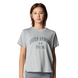 tシャツ 半袖 アンダーアーマー UAテック グラフィック Tシャツ レディース