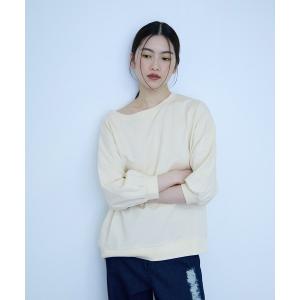 tシャツ 「着回し抜群」マルチネックスウェット レディース