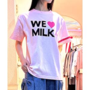 tシャツ We Love MILK Tシャツ レディース