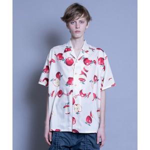 ブラウス シャツ APPLE シャツ レディース メンズ