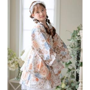 浴衣 背中ファスナー　ワンピース浴衣ドレス キッズ 子供 女の子｜ZOZOTOWN Yahoo!店