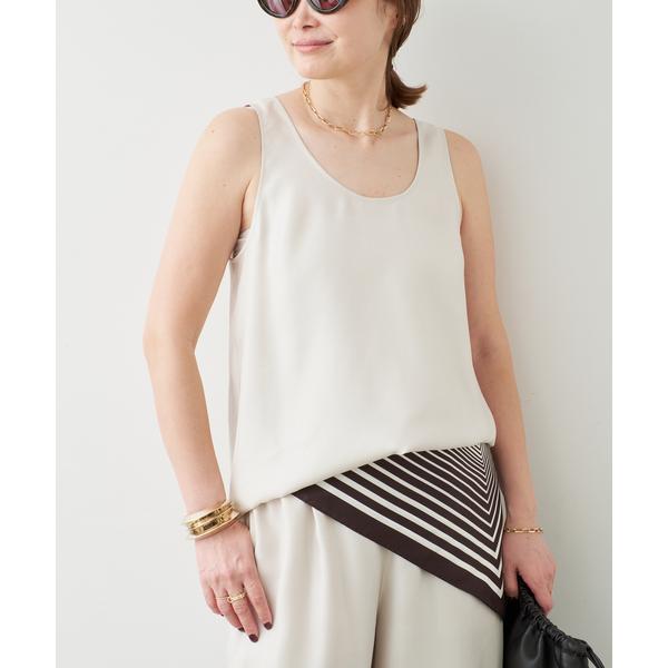 ブラウス シャツ Si/R ノースリーブ ブラウス レディース