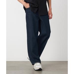 ジーンズ 8.5OZ デニム ワイドテーパードパンツ メンズ