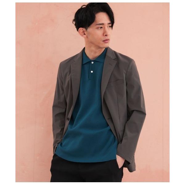ジャケット テーラードジャケット 「撥水・接触冷感・洗える・ストレッチ・セットアップ可」ストレッチジ...