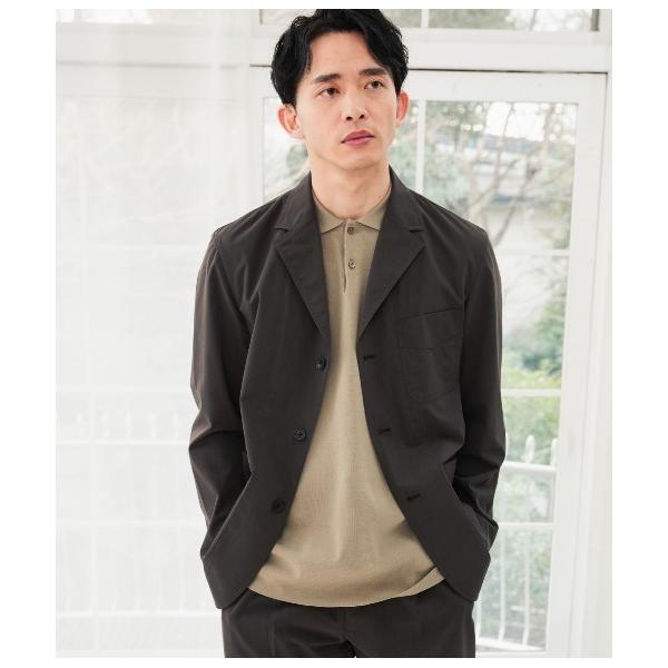 ジャケット テーラードジャケット 「洗える・ドライタッチ・セットアップ可・一枚仕立て」ワークジャケッ...