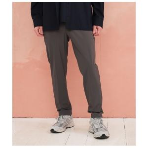 パンツ 「撥水・接触冷感・洗える・ストレッチ・セットアップ可・ウエストゴム」ストレッチサイドシャーリングパンツ メンズ