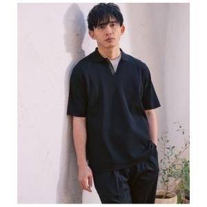 ポロシャツ 「ウォッシャブル・軽量・ストレッチ」エフォートレスニットポロシャツ メンズ