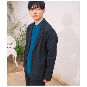 「ウォッシャブル・軽量・ストレッチ・セットアップ可」エフォートレス ニットジャケット メンズ
