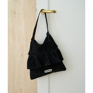 トートバッグ 限定展開 OUTDOOR PRODUCTS × FREAK'S STORE/アウトドアプロダクツ 別注 スウェード フリル トート バッグ レディース