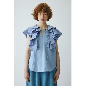 ブラウス シャツ Ruffled blouse　　ラッフルブラウス レディース