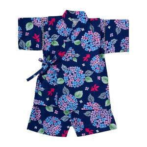 MIKI HOUSE（ミキハウス） 甚平 浴衣 パッチワーク柄 プッチー甚平