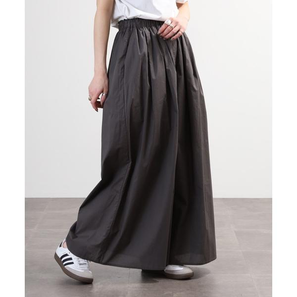 パンツ doux bleu タックギャザーパンツ レディース