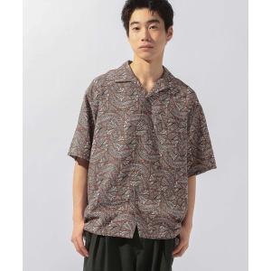 シャツ 総柄プリントシャツ メンズ