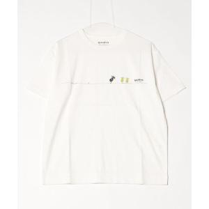 tシャツ 30/1度詰天竺プリントクルーT レディース