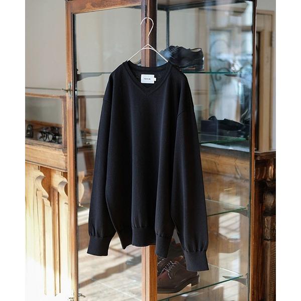 セーター ニット PORT BY ARK / ポートバイアーク：V Neck Knit：PO19-K...
