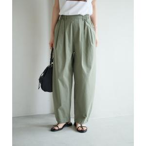 パンツ 「吸水速乾/接触冷感/UVケア」テックリネンバルーンパンツ レディース