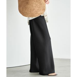 パンツ Satin Bias Relax パンツ レディース
