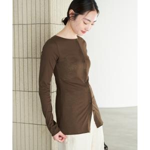tシャツ C/Cuナノシア 2way ロンT レディース