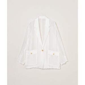 ブラウス シャツ シャイニーシャツ ジャケット レディース