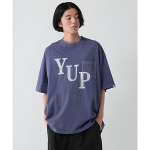 tシャツ ピグメントプリントTシャツ メンズ レディース