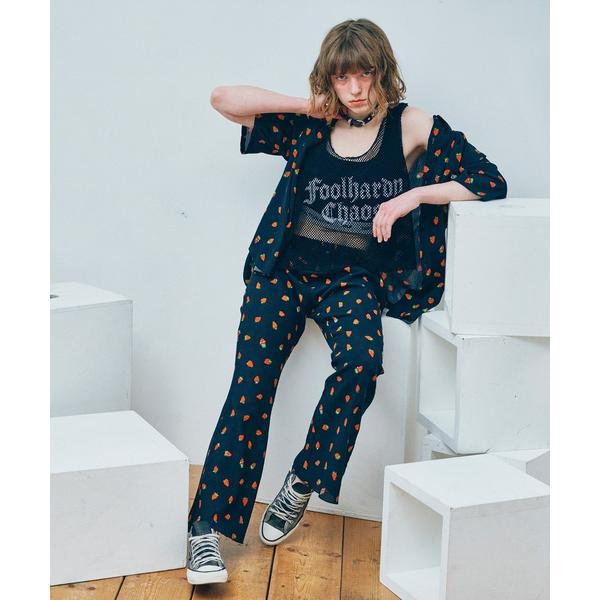 パンツ R4460 ヨーリューイチゴフレアパンツ レディース