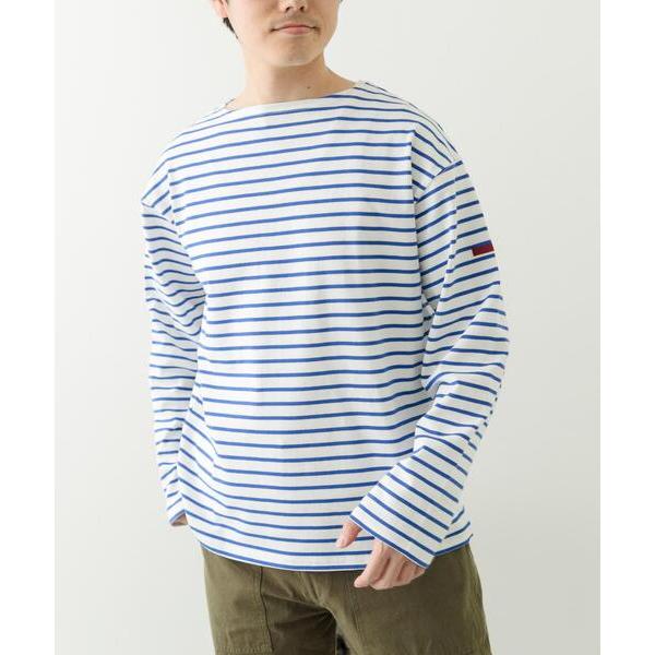 「ITEMS URBANRESEARCH」 長袖Tシャツ LARGE ブルー メンズ