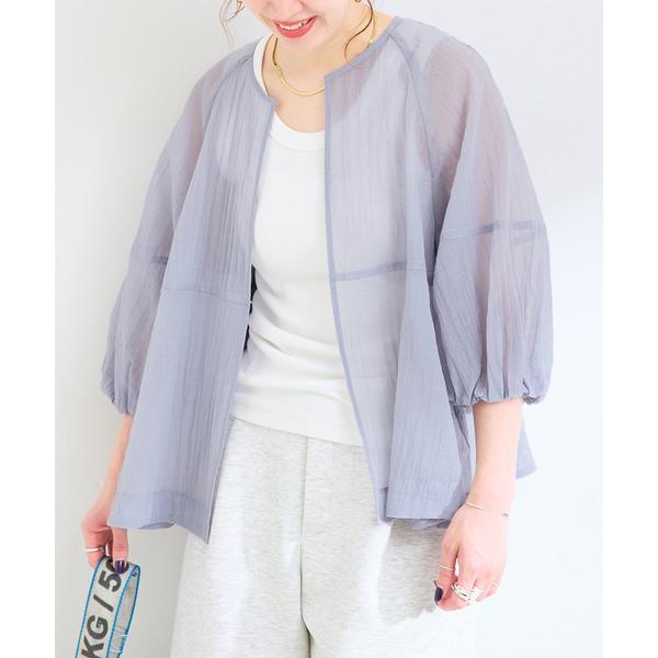 ブラウス シャツ 手洗い可 / R/NY ボリュームブラウス レディース