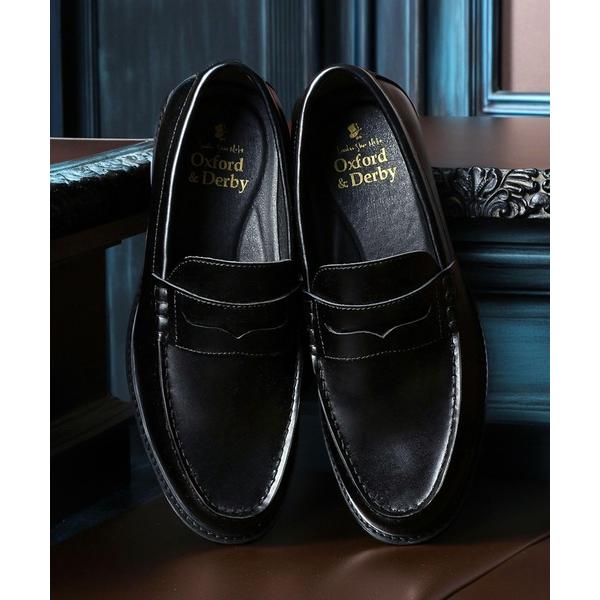 「London Shoe Make」 ローファー UK6.5 ブラック メンズ