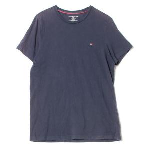 「TOMMY HILFIGER」 半袖Tシャツ S ネイビー メンズ