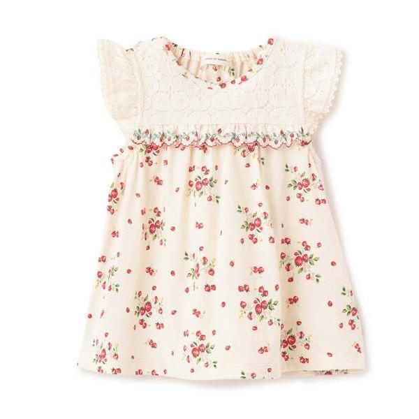 チュニック 野イチゴチュニック「日本製」「オーガニック」 キッズ 子供服 女の子