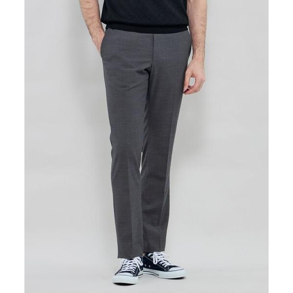 スラックス 「LEON掲載」「Adjustable Fit」トロピカルメランジスラックス メンズ