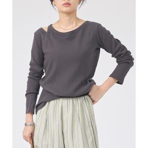 ATSURO TAYAMAのカットソー ATSURO TAYAMA（アツロウタヤマ） tシャツ ボーダー切り替え