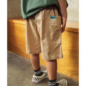 パンツ B NEWJACK ワイドフィットハーフパンツ キッズ 子供服 男の子 女の子