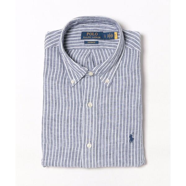 ブラウス シャツ 「POLO by RL」WOVEN-SPORT LINEN SHIRT レディース